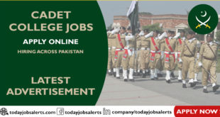 Cadet College Jobs