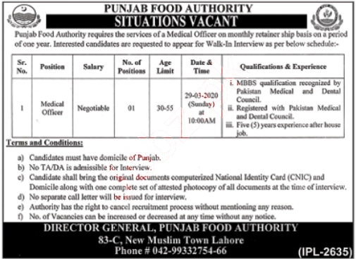 Punjab Food Authority Jobs 01