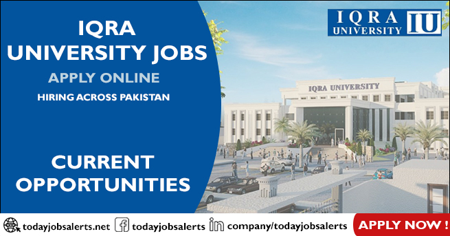 Iqra University Jobs