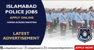 Islamabad Police Jobs