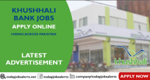 Khushhali Bank Jobs