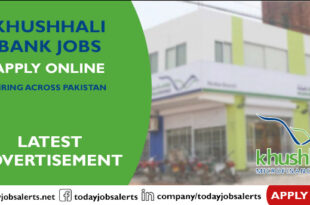 Khushhali Bank Jobs
