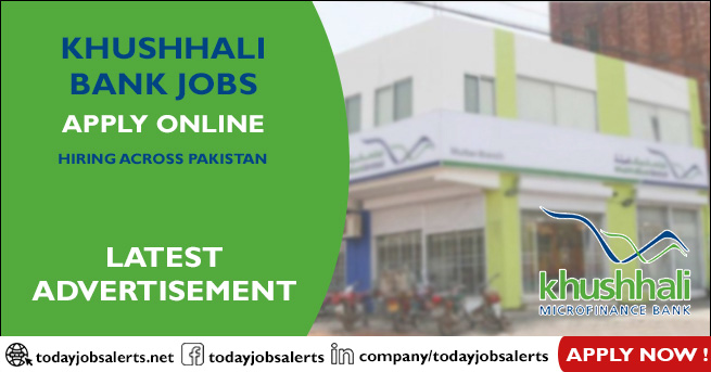 Khushhali Bank Jobs