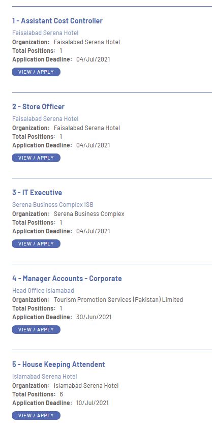 Serene Hotel Jobs 01
